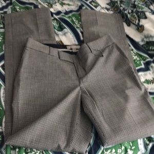 Banana Republic  size 0 checked slacks